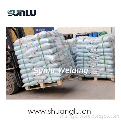 welding flux powder for making welding electrode